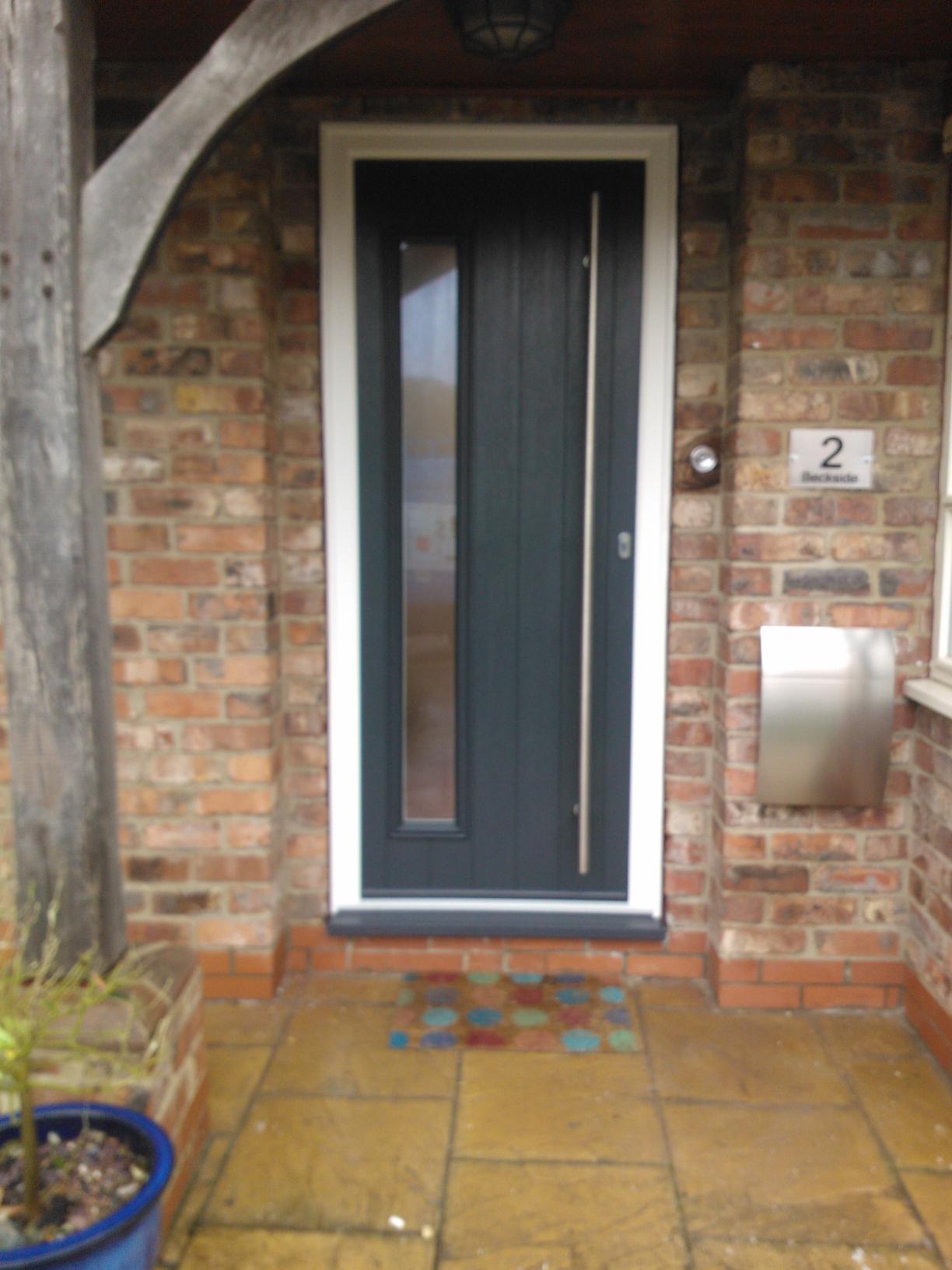 Brescia Timber Composite Door - Solidor