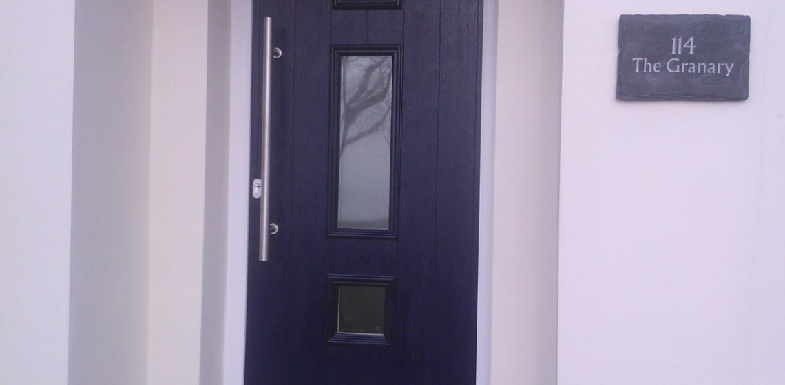 Solidor Genoa Italia Collection Timber Composite Door in Blue