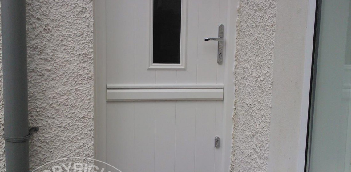 Solidor Ancona Stable Timber Composite Door in White