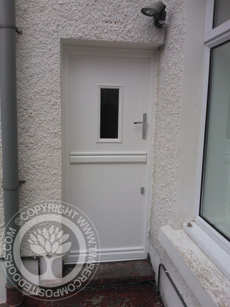 Solidor Ancona Stable Timber Composite Door in White