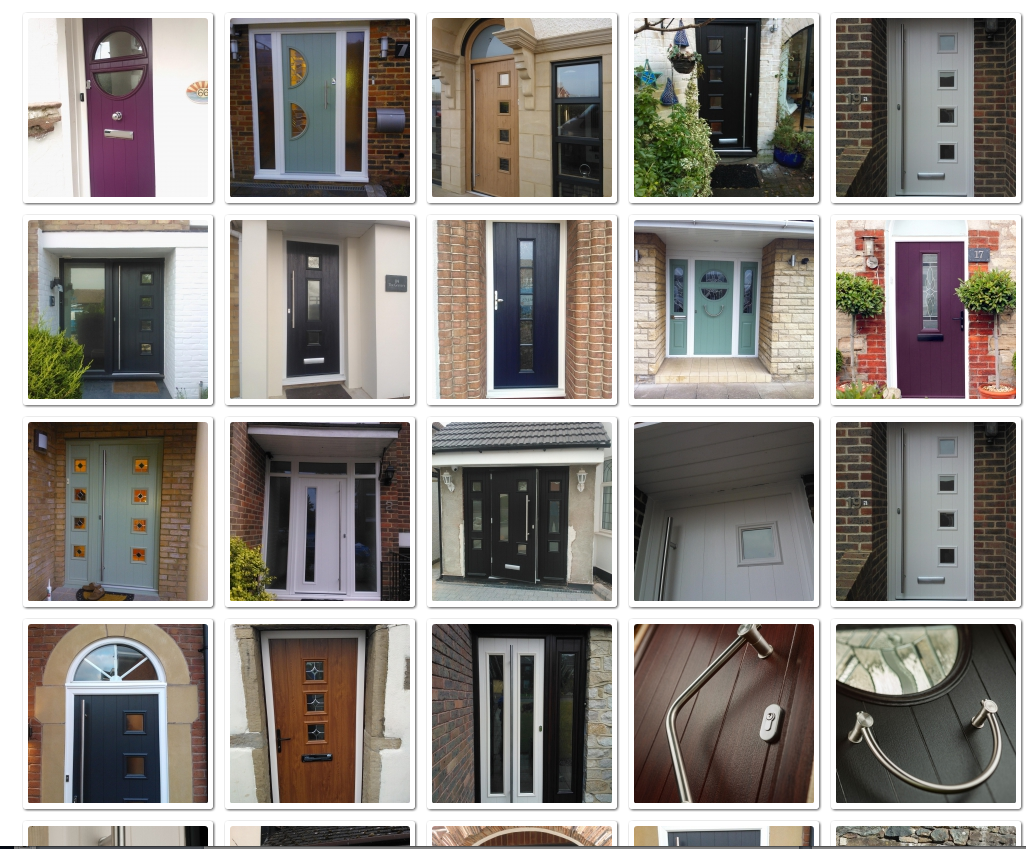 Fitted Solidor Composite Doors Images