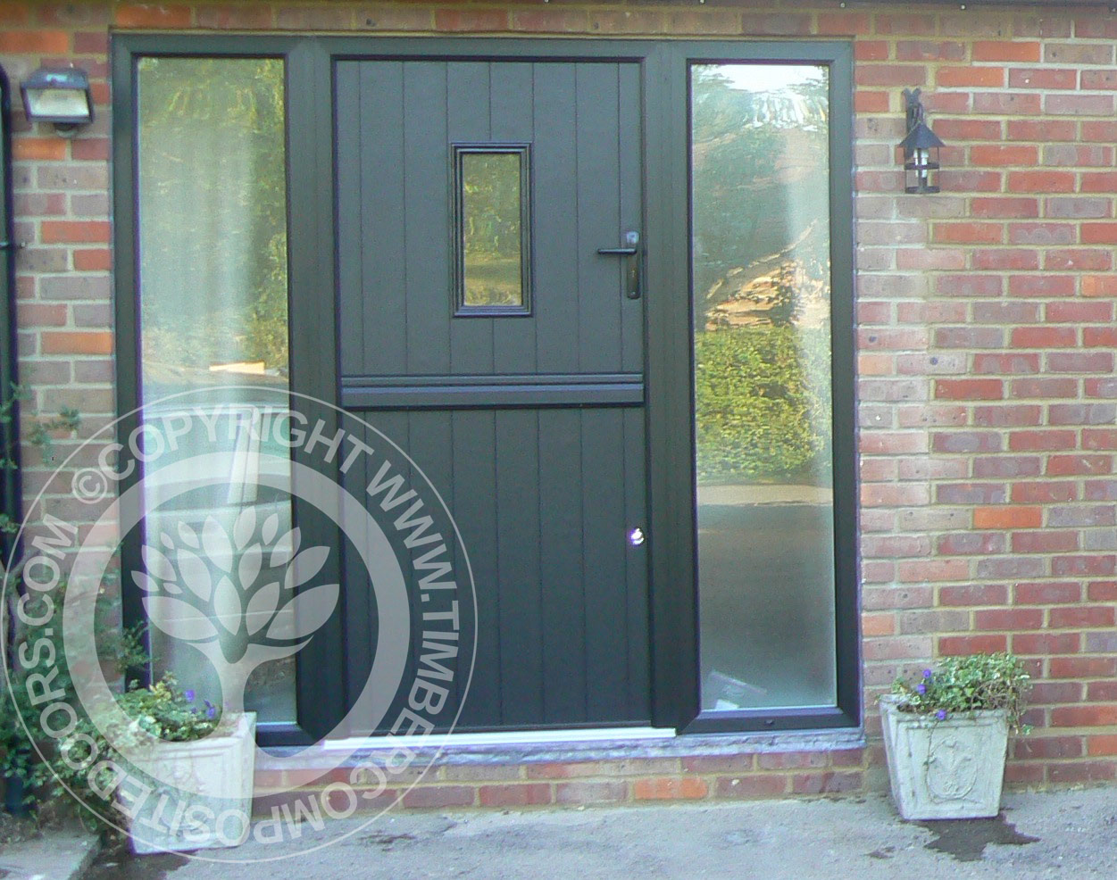 Solidor Flint Timber Composite Stable Door