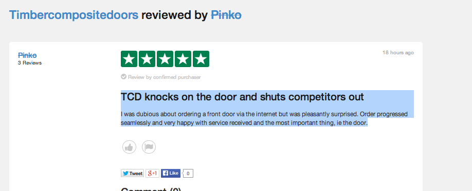 Composite door reviews