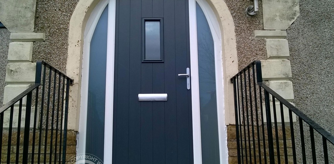 Solidor Flint Timber Composite Door with Arched FrameSolidor Flint Timber Composite Door with Arched Frame