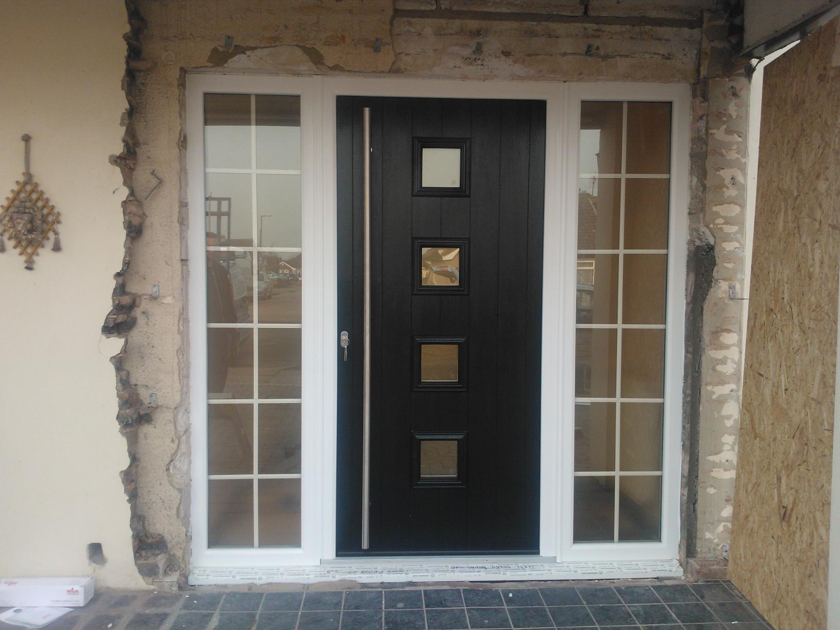 Black Solidor Parma Timber Composite Door