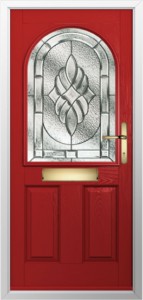 Red Solidor Stafford Timber Composite Door
