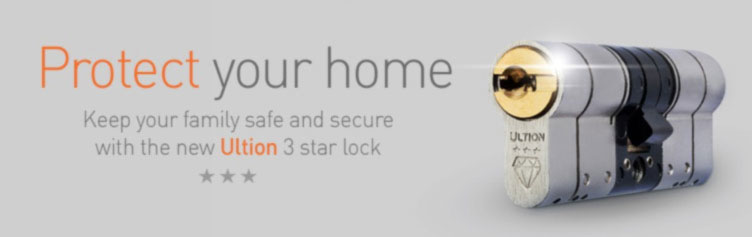 Ultion 3 Star Diamond Sold Secure Lock