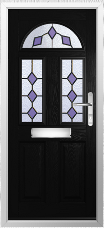 Solidor Conway Timber Composite Door in Black