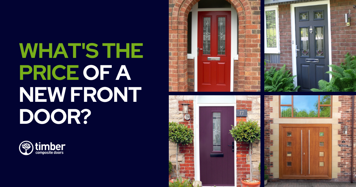 What’s The Price Of A New Front Door? (UK) Timber Composite Doors