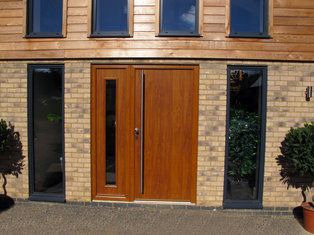 A Solidor entrance door fitted to perfection—choose fully fitted for a turnkey result, or supply only if you’re trade or a confident DIYer.