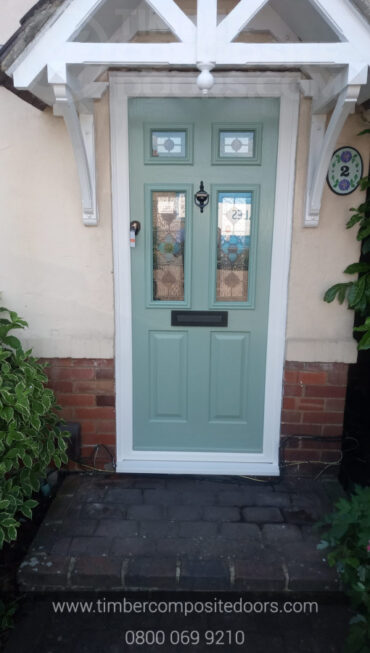 The Solidor Tenby 4: A sophisticated four-light composite Solidor that floods your hallway with natural light while providing the ultimate in solid-core security