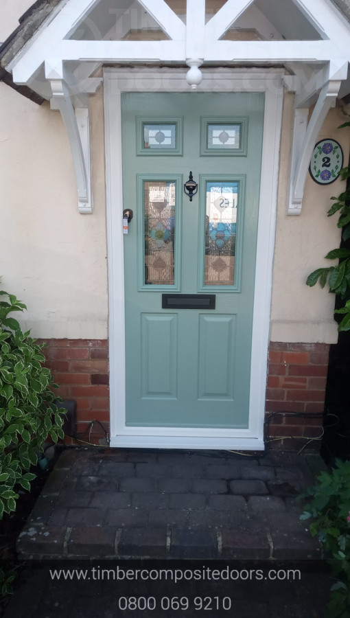 The Solidor Tenby 4: A sophisticated four-light composite Solidor that floods your hallway with natural light while providing the ultimate in solid-core security