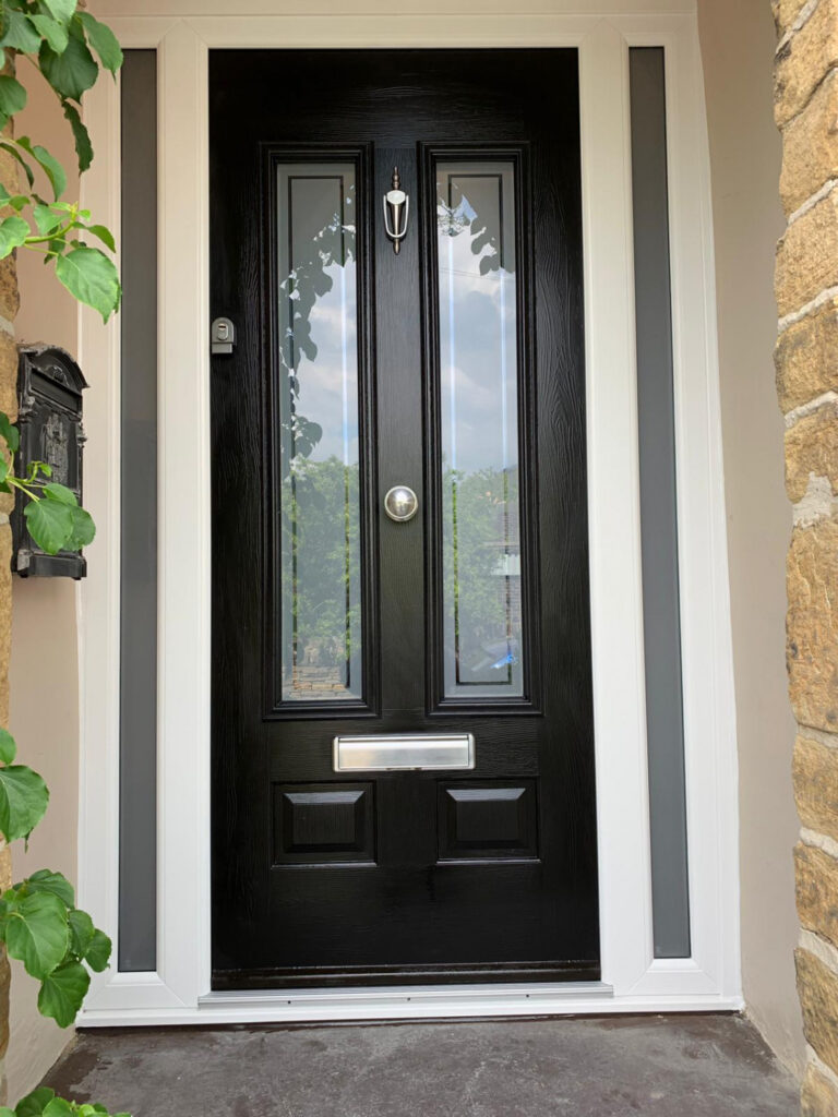 A genuine Solidor door installation fitted by our in-house team — showcasing precise alignment, premium finishes, and long-term performance in a real UK home