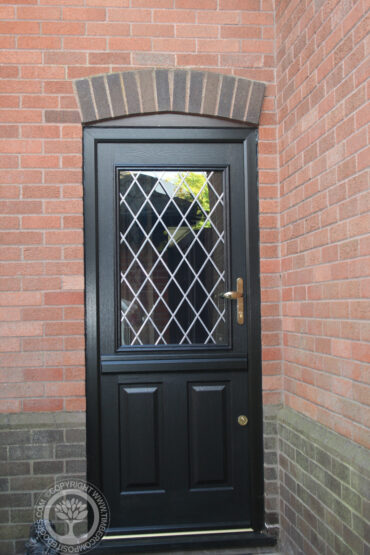 The Solidor Beeston combines large glazing with a colourful frame for a bright, welcoming, and secure entrance.