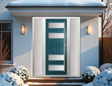 Part of the Contemporary Italia collection, the Solidor Sorrento composite door features a sleek linear aesthetic with four horizontal glazed panels