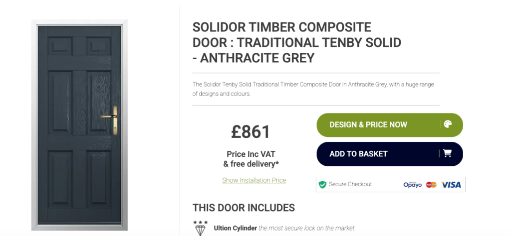 Live Pricing | Timber Composite Doors Smart investment: Demystifying the true cost of upgrading your entrance with a premium Solidor composite door, from initial quote to long-term property value